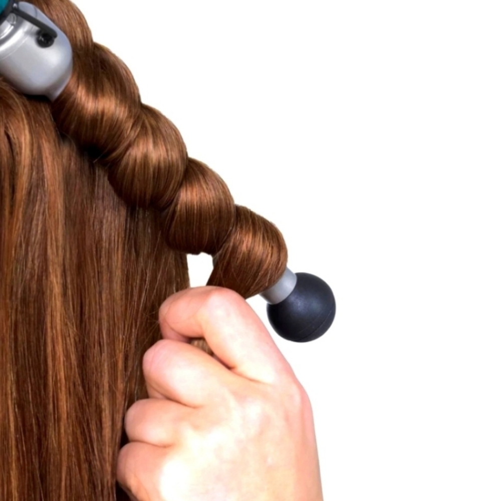 BedHead Teal and Silver Curling Wand - Picture 3 of 5